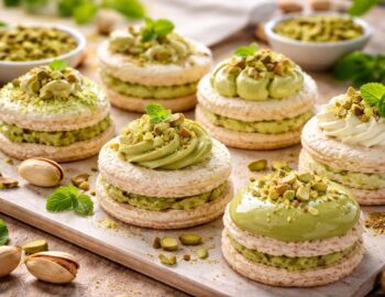 découvrez des recettes surprenantes de dacquoise pistache pour émerveiller vos invités avec des saveurs originales et gourmandes.