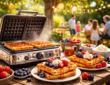découvrez pourquoi un gaufrier style fête foraine est l'appareil indispensable de cet été pour des goûters gourmands et conviviaux en famille ou entre amis.