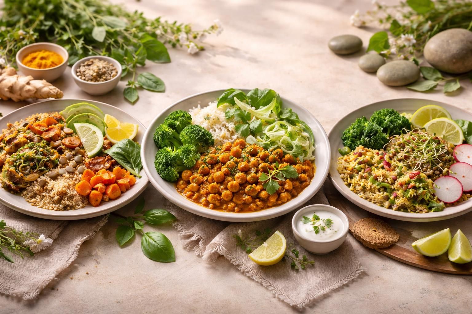 découvrez des recettes ayurvédiques adaptées à chaque dosha pour équilibrer votre alimentation et harmoniser votre bien-être au quotidien.