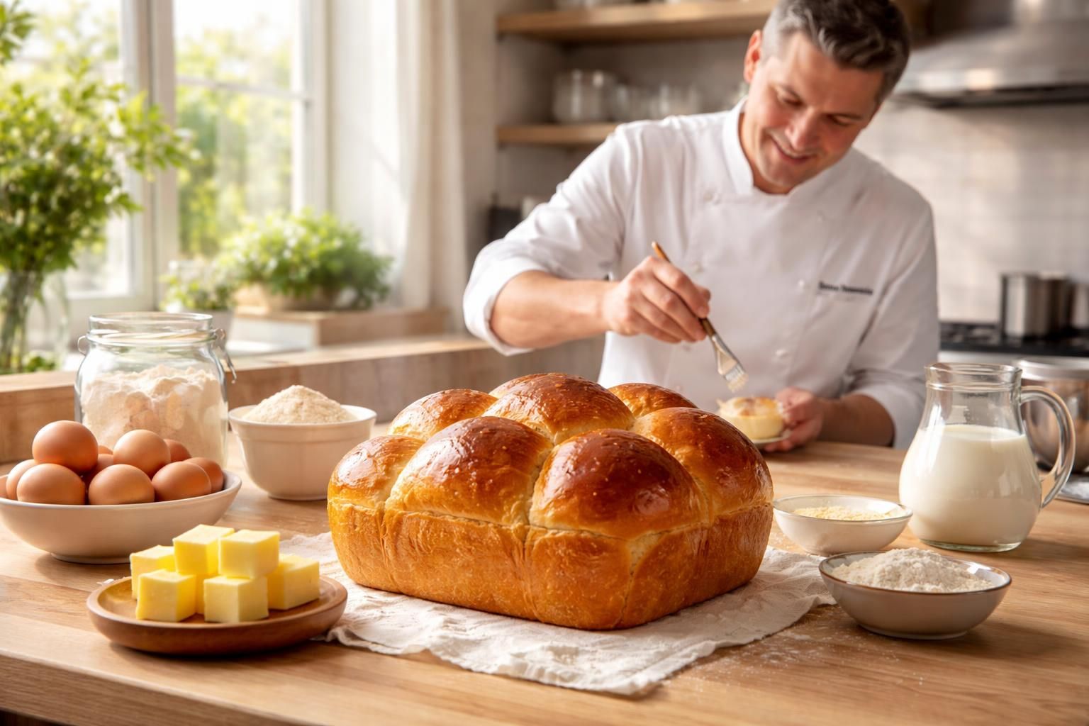 découvrez la recette exclusive de la brioche de bruno cormerais, expliquée pas à pas pour tous les passionnés de pâtisserie.