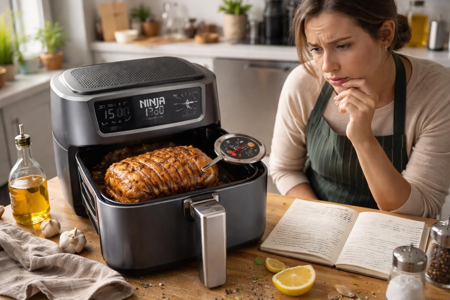 découvrez les erreurs courantes à éviter pour réussir la cuisson de votre rôti de porc à l'air fryer ninja et obtenir une viande tendre et savoureuse à chaque fois.