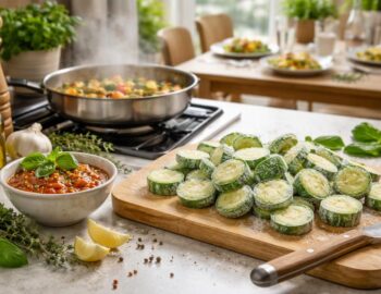 découvrez une recette facile et savoureuse de courgettes congelées, parfaite pour des repas en famille rapides et délicieux.
