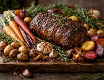 découvrez notre sélection de légumes idéale pour accompagner et sublimer un rôti de sanglier, alliant saveurs et tradition pour un repas savoureux.